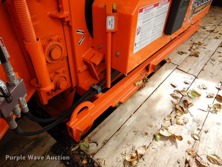 image for item DK1271 2018 East Texas  equipment trailer with wood chipper