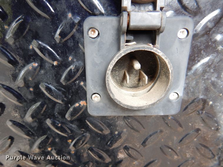 image for item DK1271 2018 East Texas  equipment trailer with wood chipper