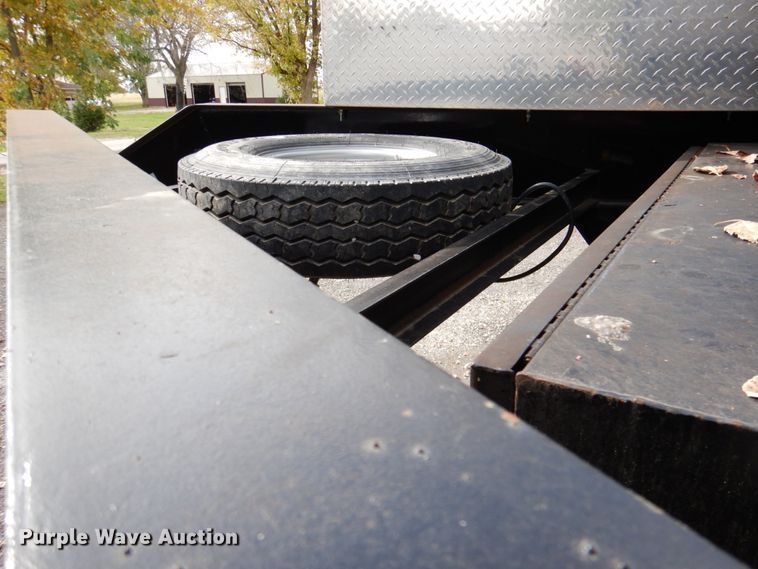 image for item DK1271 2018 East Texas  equipment trailer with wood chipper