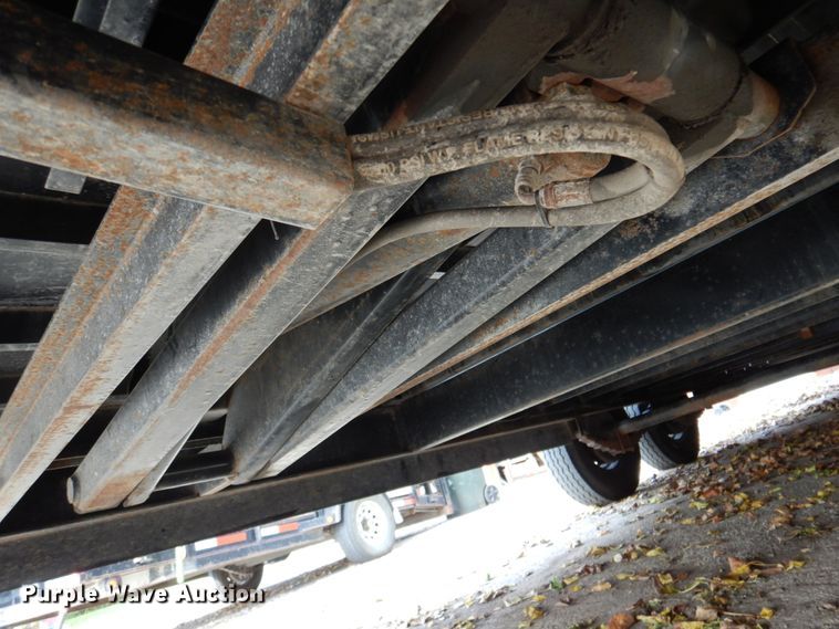 image for item DK1271 2018 East Texas  equipment trailer with wood chipper