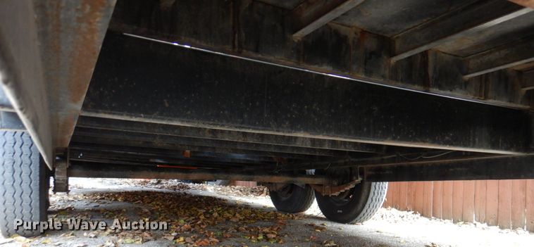 image for item DK1271 2018 East Texas  equipment trailer with wood chipper