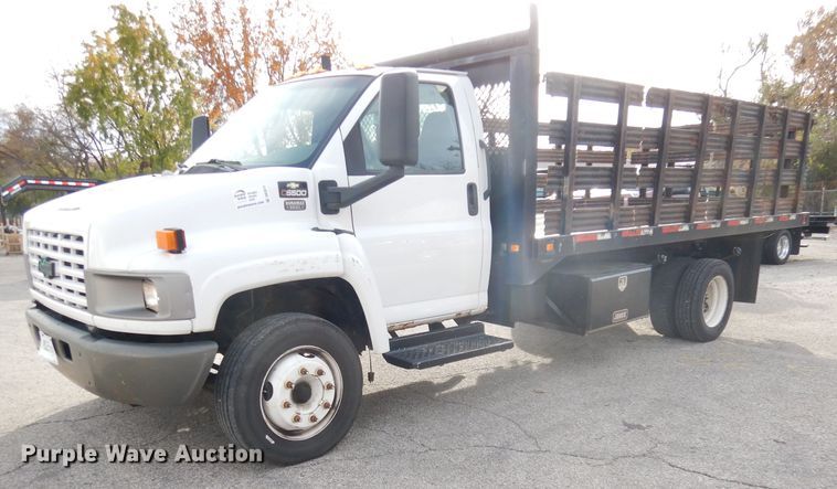 image for item DK3075 2007 Chevrolet C5500  dump flatbed truck