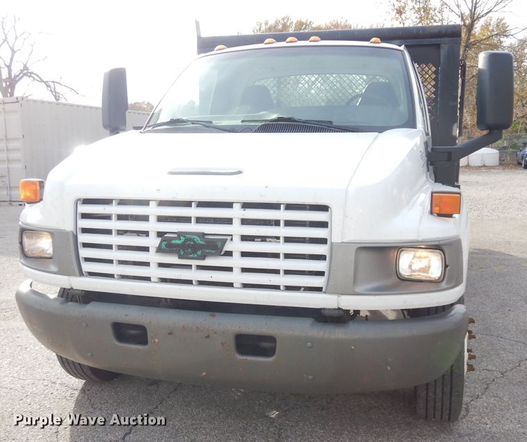 image for item DK3075 2007 Chevrolet C5500  dump flatbed truck