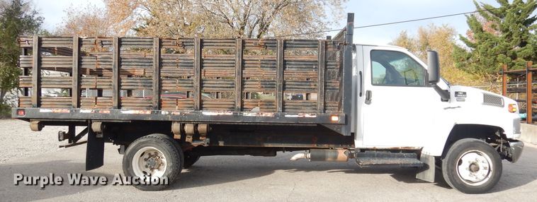 image for item DK3075 2007 Chevrolet C5500  dump flatbed truck