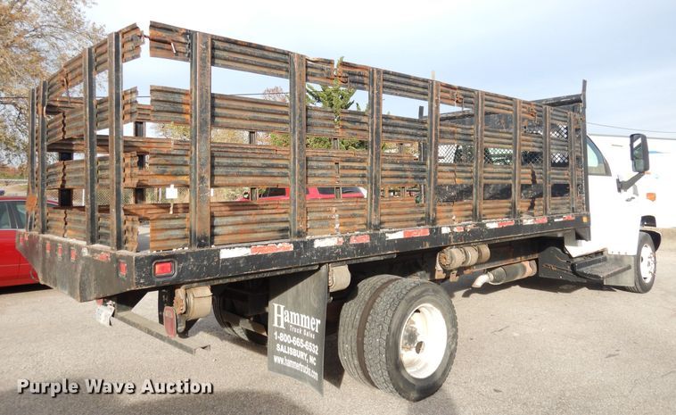 image for item DK3075 2007 Chevrolet C5500  dump flatbed truck