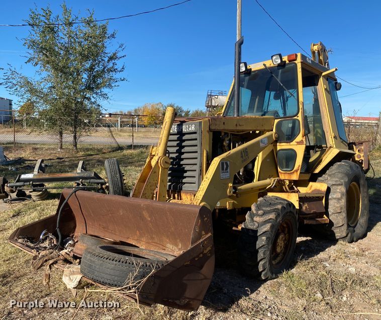 image for item DL6175 1992 Caterpillar 416  backhoe