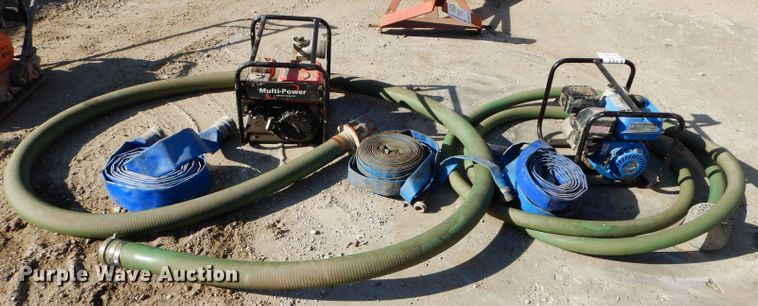 image for item DM0705 (2) trash pumps