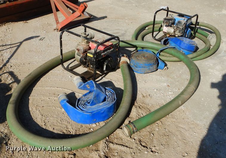 image for item DM0705 (2) trash pumps