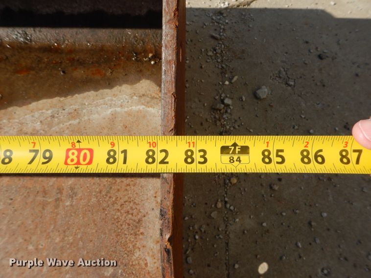 image for item DM0709 GP  82"W skid steer bucket