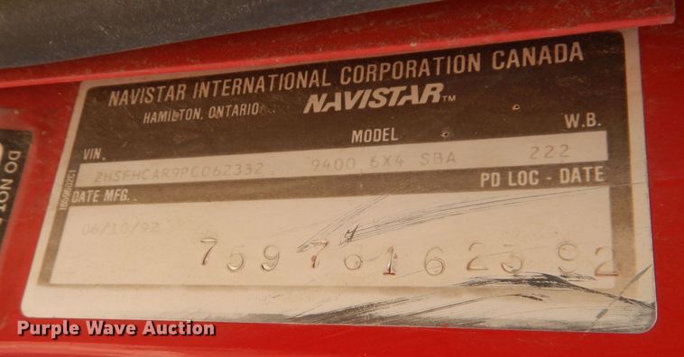 image for item DM0711 International  truck parts