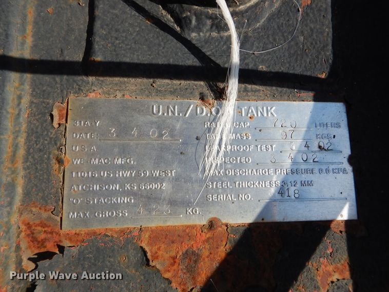 image for item DM0712 (2) auxiliary fuel tanks