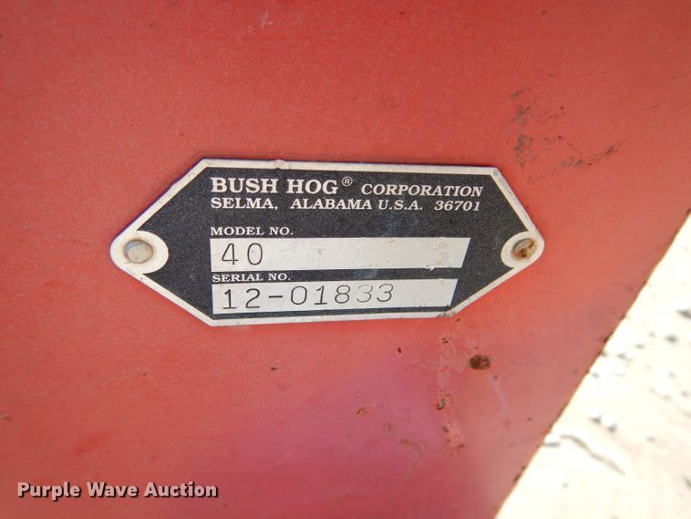 image for item DM0715 Bush Hog 40-06  blade