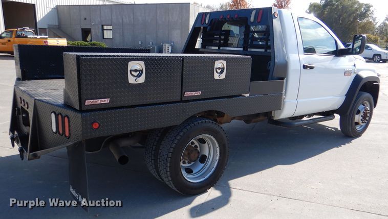 image for item DN5327 2009 Dodge Ram 5500HD  flatbed truck