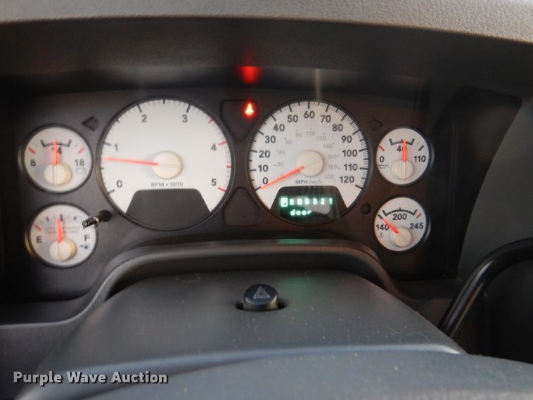 image for item DN5327 2009 Dodge Ram 5500HD  flatbed truck