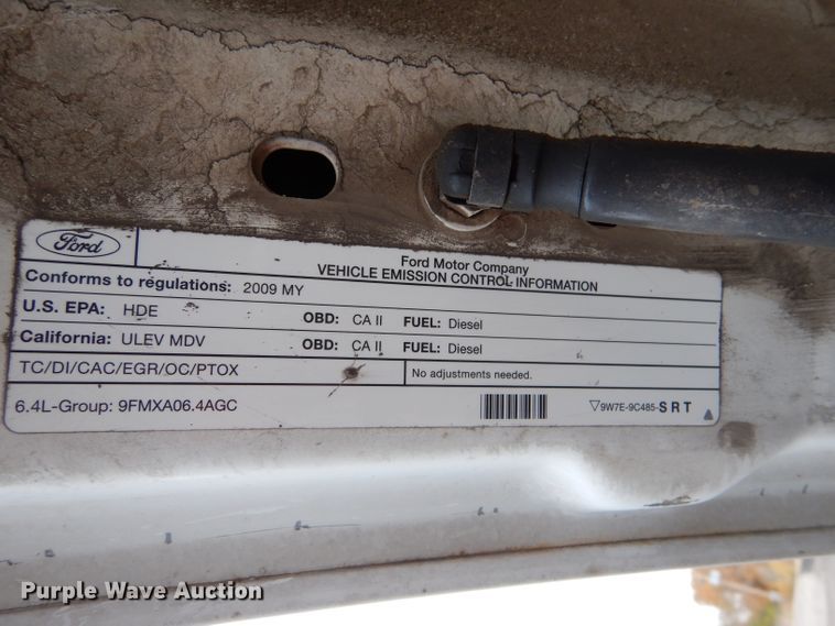 image for item DN5338 2009 Ford F350 Super Duty  SuperCab utility bed pickup truck