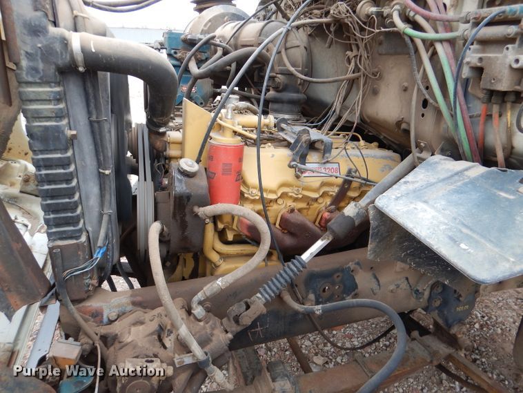 image for item DN5348 1985 Ford LNT8000  dump flatbed truck