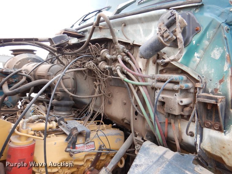 image for item DN5348 1985 Ford LNT8000  dump flatbed truck