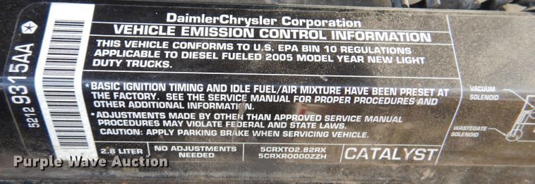 image for item DN5357 2005 Jeep Liberty  SUV