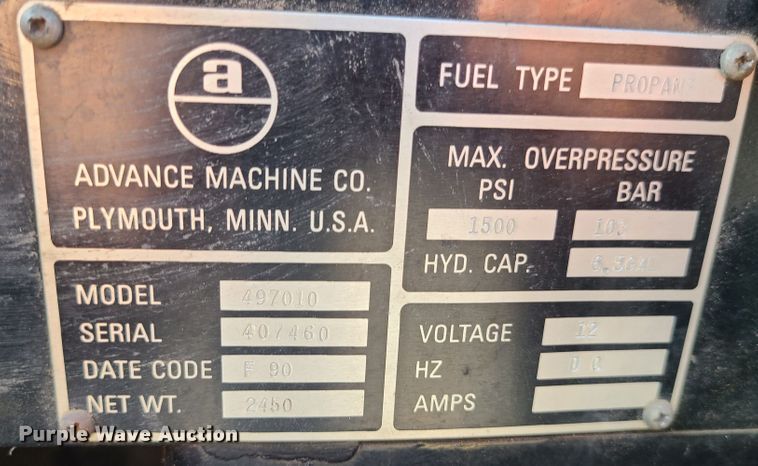 image for item DN5710 Advance Retriever 5100  sweeper