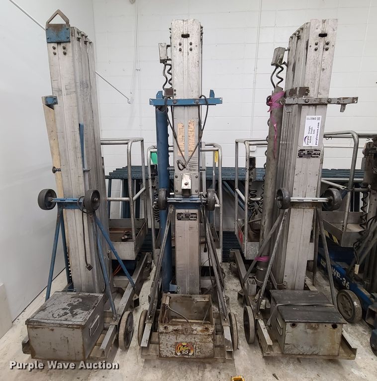 image for item DN5711 (3) Genie PLC-30 vertical lifts