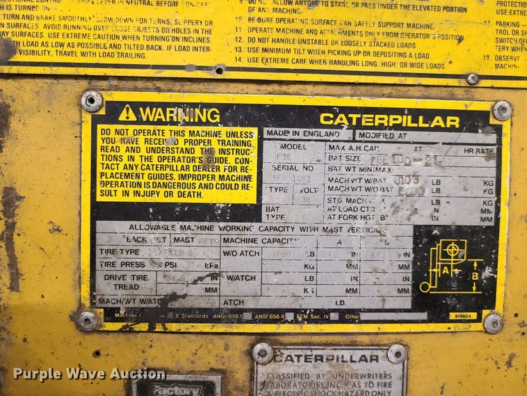 image for item DN5716 (2) forklifts