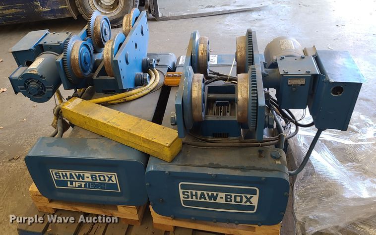 image for item DN5718 (3) Shaw Box hoists