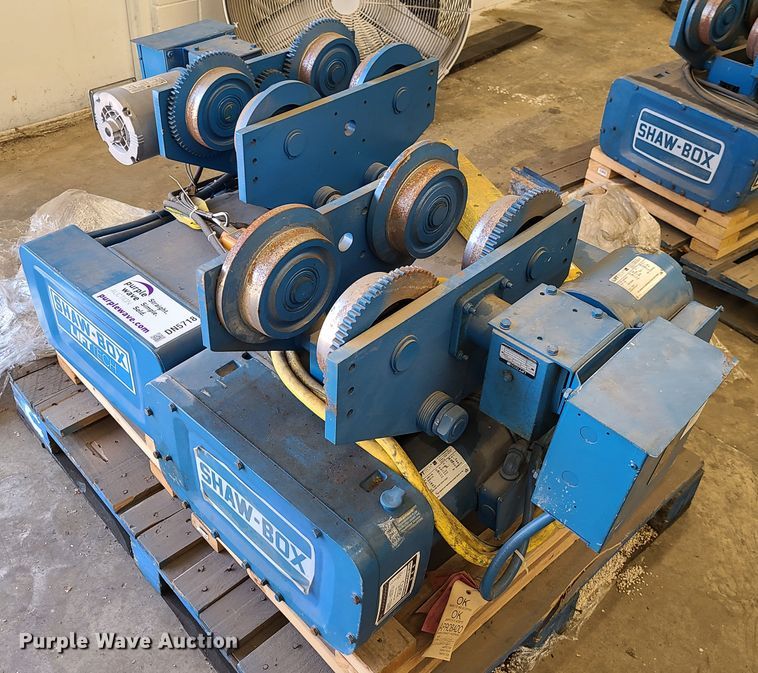 image for item DN5718 (3) Shaw Box hoists