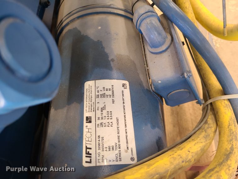 image for item DN5718 (3) Shaw Box hoists