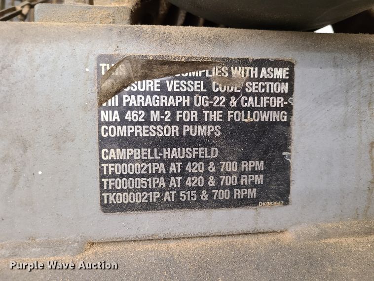 image for item DN5719 Campbell Hausfeld  air compressor