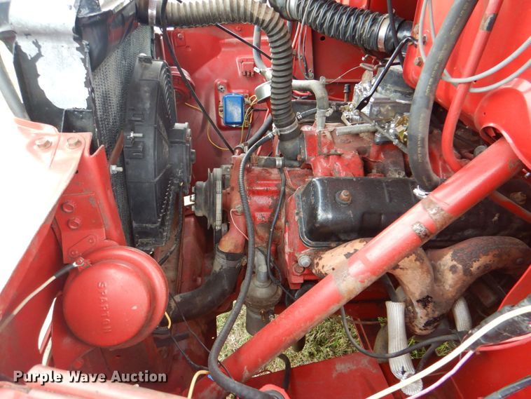 image for item DN6541 1955 Ford C750 Big Job  dump flatbed truck