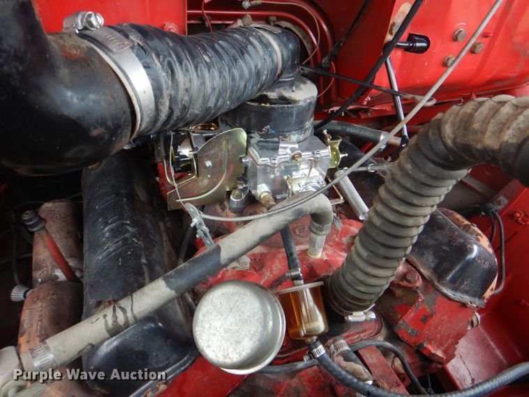 image for item DN6541 1955 Ford C750 Big Job  dump flatbed truck