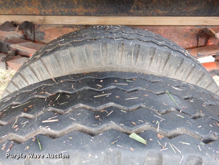image for item DN6541 1955 Ford C750 Big Job  dump flatbed truck