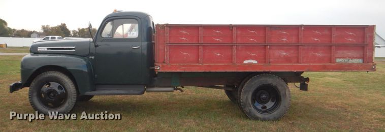 image for item DN6542 1948 Ford F6  grain truck