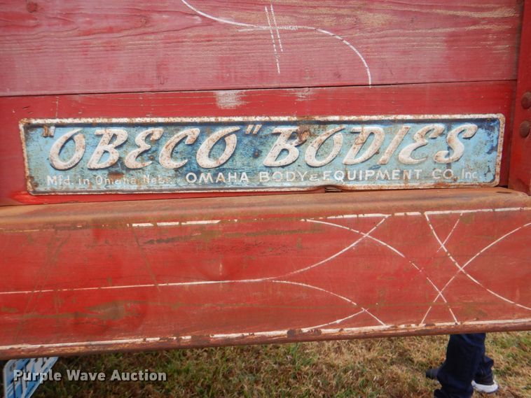 image for item DN6542 1948 Ford F6  grain truck