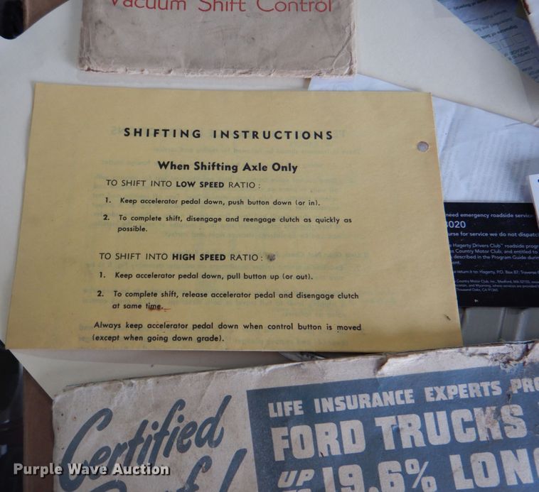 image for item DN6542 1948 Ford F6  grain truck