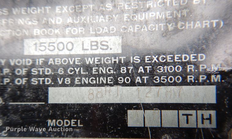 image for item DN6542 1948 Ford F6  grain truck