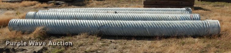 image for item ED9885 (5) galvanized culverts