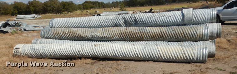 image for item ED9886 (9) galvanized culverts