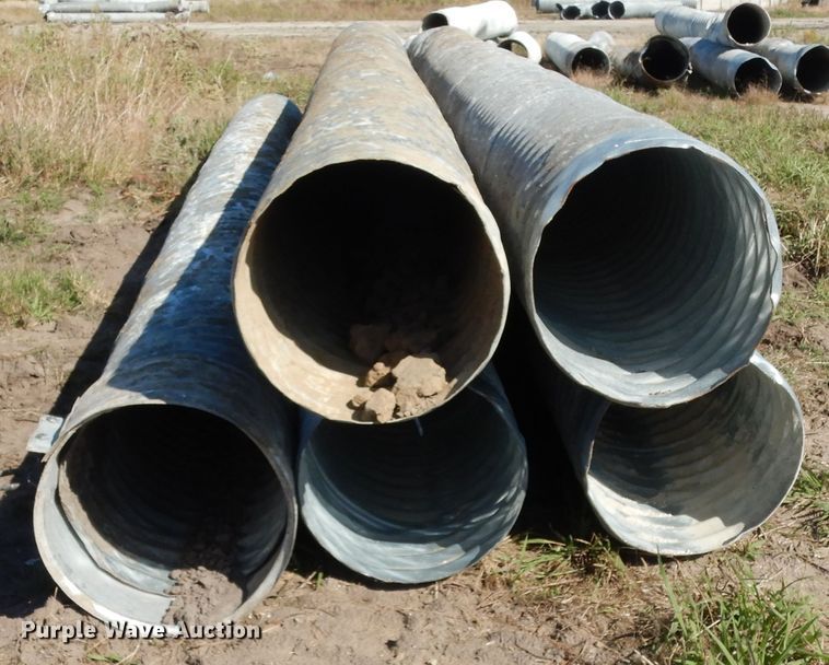 image for item ED9888 (5) galvanized culverts