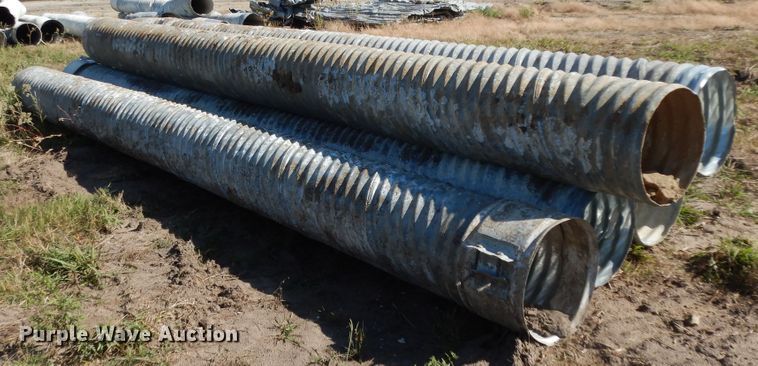 image for item ED9888 (5) galvanized culverts