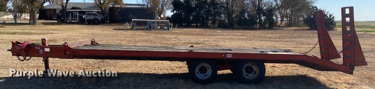 image for item EX9652 1992 Butler B-2024-A  equipment trailer