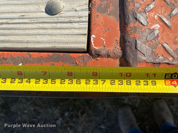 image for item EX9652 1992 Butler B-2024-A  equipment trailer