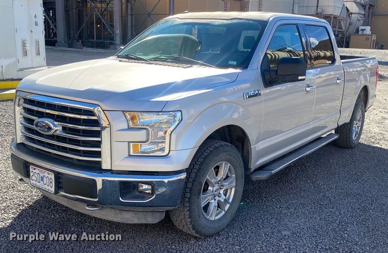image for item EX9664 2016 Ford F150  SuperCrew pickup truck