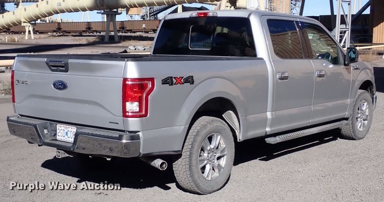 image for item EX9664 2016 Ford F150  SuperCrew pickup truck