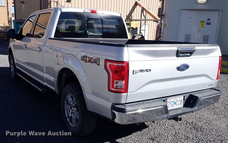 image for item EX9664 2016 Ford F150  SuperCrew pickup truck