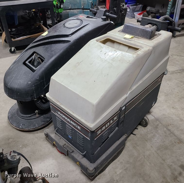 image for item EZ9244 (2) floor scrubbers