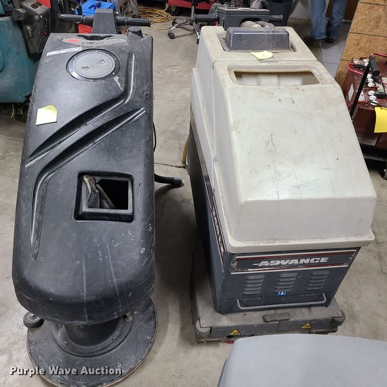 image for item EZ9244 (2) floor scrubbers