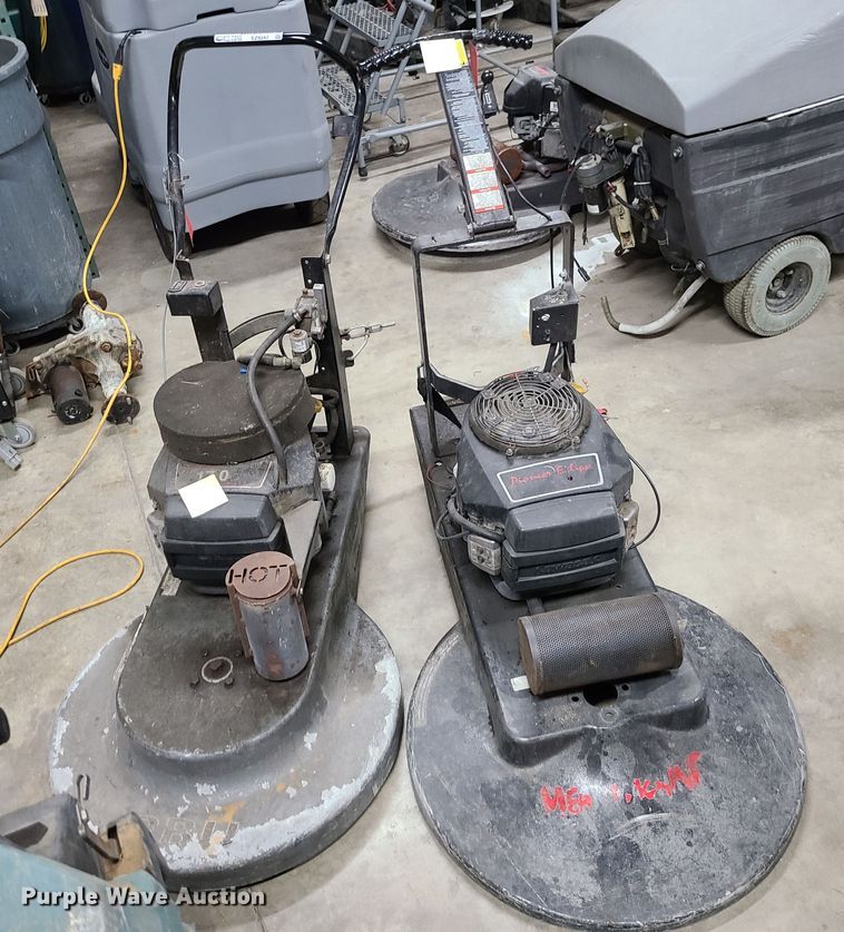 image for item EZ9247 (2) floor scrubbers