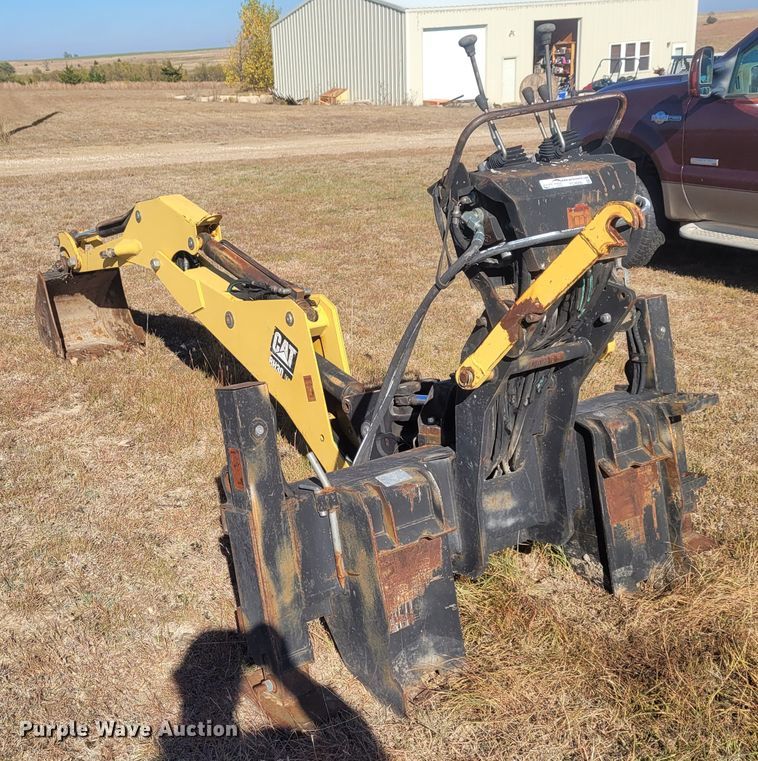 image for item FC9086 Caterpillar BH30  skid steer backhoe