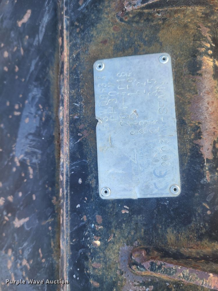 image for item FC9086 Caterpillar BH30  skid steer backhoe